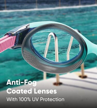 Жіночі окуляри для плавання Speedo Biofuse 2.0, сині, універсальний розмір