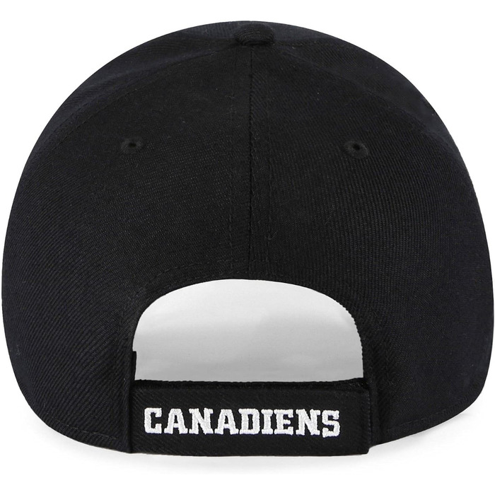 Кепка 47 Montreal Canadiens чорного кольору NHL, модель Most Value P. Cap 55-62