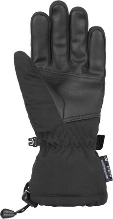 Дитячі зимові лижні рукавички Reusch Connor R-TEX XT, водонепроникні, вітрозахисні, дихаючі, чорні, для хлопчиків і дівчаток, розмір 3.5