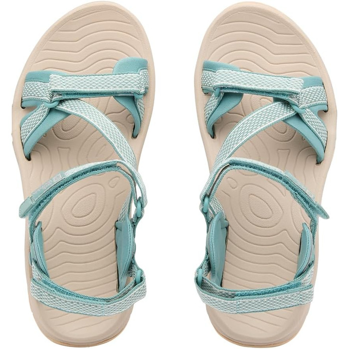 Жіночі сандалії Jack Wolfskin Lakewood Ride, розмір 38 EU, колір Soft Jade