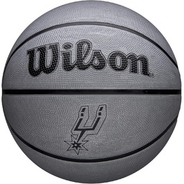 М'яч для баскетболу Wilson NBA Team Tribute, розмір 5, San Antonio Spurs