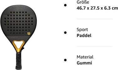 Тенісна ракетка Wilson Carbon Force Pro Gold Ltd, карбонова, професійна