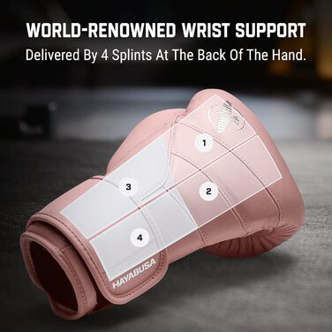 Боксерські рукавички Hayabusa T3 Kanpeki 12oz Рожеві