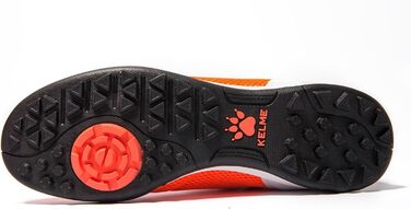 Дитячі футбольні бутси для штучного поля: тренувальні кросівки для хлопчиків та дівчаток, унісекс (33 EU, помаранчевий)