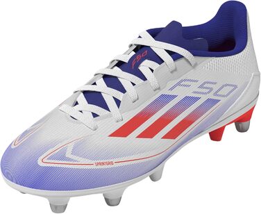 Кросівки футбольні Adidas F50 Pro FG Cloud White/Coral Red/Lucid Blue, 28 EU
