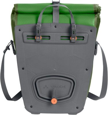Велосипедні сумки VAUDE Aqua Back Plus для багажника, 2 шт, водонепроникні, 51 л, Parrot Green, універсальний розмір, легке кріплення