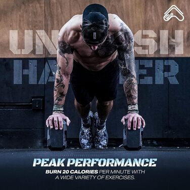 Регульована гиря Tribe WOD 2-30 кг для жінок і чоловіків, для м'язів і кардіо, фітнес-обладнання