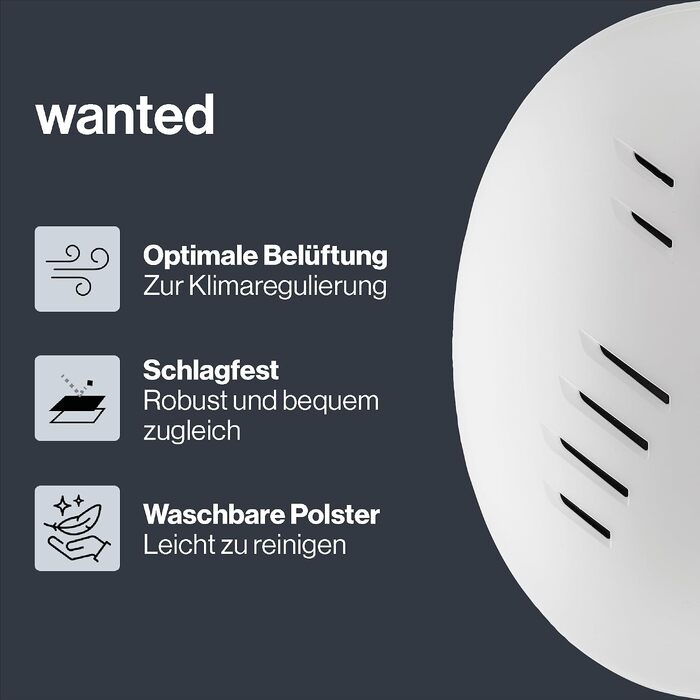 Шолом для гірських лиж та сноуборду uvex Wanted, регульований, з системою вентиляції, білий матовий, розмір 58-61 см, унісекс