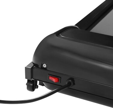 Бігова доріжка Walking Pad 2-в-1 для дому та офісу, з дистанційним керуванням і LCD-дисплеєм, чорна