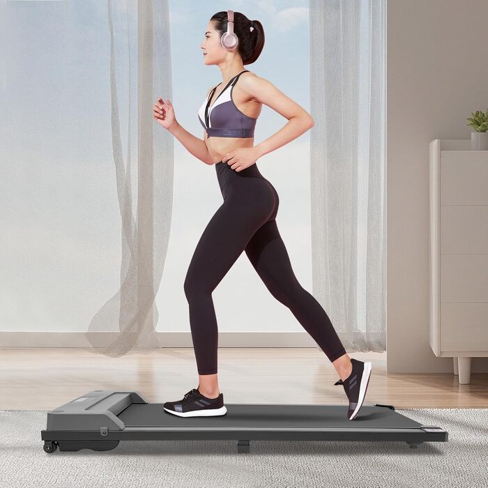 Бігова доріжка Walking Pad з LED, 3.0HP, портативна, для дому та офісу, під стіл