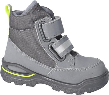 Зимові чоботи RICOSTA Flori для дівчаток та хлопчиків, дитячі чоботи для перших кроків, ширина: широкі, змінна устілка, Sympatex, пранні, веганські, 20 EU, широкі, графіт, карбон