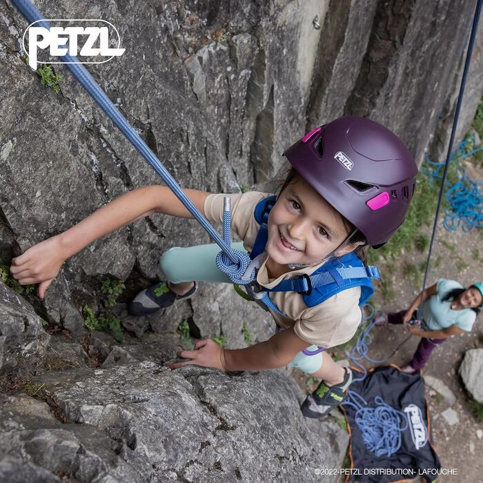 Дитячий шолом для скелелазіння та велосипеду PETZL Picchu, фіолетовий