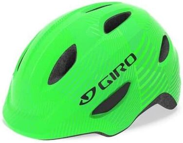 Дитячий велосипедний шолом Giro Scamp MIPS, зелений, матовий чорний, розмір S, 2021