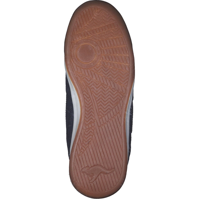 Дитячі спортивні зала-тенісні кросівки KangaROOS Backyard 2.0 (36 EU) - темно-синій, лайм