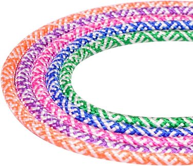 Стрибкова скакалка Sunshine Smile Springseil: для боксу, спорту, дітей, з лічильником (червоний, жовтий)