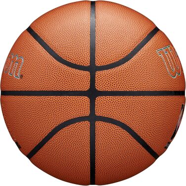 Баскетбольний м'яч Wilson NBA Forge Plus для залу та вулиці, розміри 6 і 7
