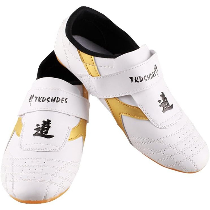 Взуття для Таеквондо Wakects: спортивні кросівки для Кунг-Фу, Тай-Чи, Таеквондо. Дитяче та доросле. Білий колір.