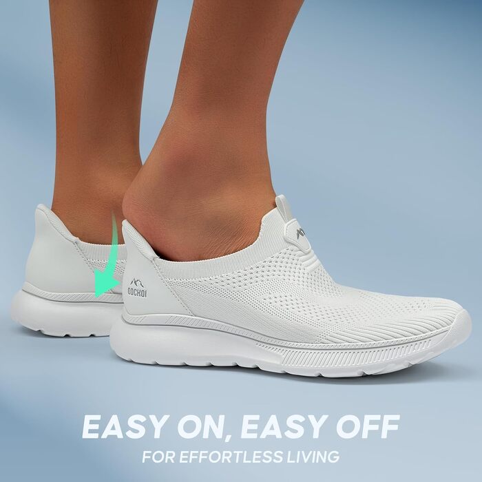 Чоловічі кросівки без шнурівків Slip-on, сітка, дихаючі, легкі, для бігу та спорту, комфортні, повсякденні, Outdoor, для джогінгу (43 EU, 1645 Комплект Жінок)