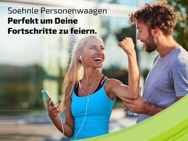 Електронна вага Soehnle Style Sense Comfort 600 для людей, LCD-дисплей, до 200 кг, безпечна платформа
