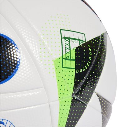 Футбольний м’яч adidas Equipment Fussballliebe League EM 2024 для тренувань