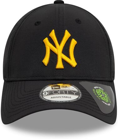 Кепка-бейсболка New Era унісекс, чорна, розмір M-L