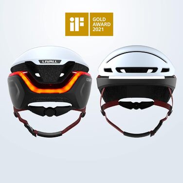 Розумний велосипедний шолом LIVALL EVO21 з підсвіткою, поворотниками, стоп-сигналом і датчиком падіння, для чоловіків і жінок, для міських поїздок