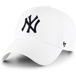 Кепка New Era MLB New York Yankees біла, регульована, універсальний розмір