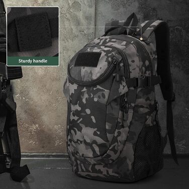 Тактичний рюкзак HUNTVP 25 л MOLLE, водонепроникний, для спорту, туризму, міський, військовий, для дорослих