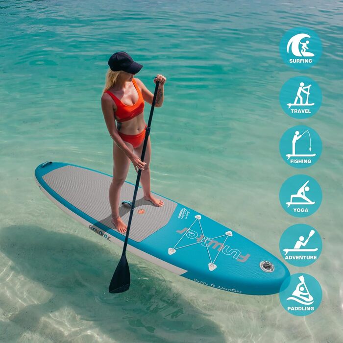 Надувний SUP-борд FunWater 10'6' для дорослих: комплект з аксесуарами