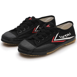 Чоловічі тапочки для бойових мистецтв Kung Fu, легкі, традиційні, з антиковзким покриттям, чорні, 43 EU