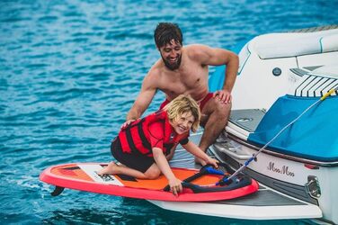 Рятувальний жилет Jobe Junior 50N для водних видів спорту, водних лиж, гідроцикла та вейкборду, легкий універсальний червоний