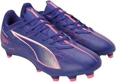 Кросівки футбольні PUMA Ultra 5 Play FG/AG, 47 EU, Lapis Lazuli/Puma White/Sunset Glow