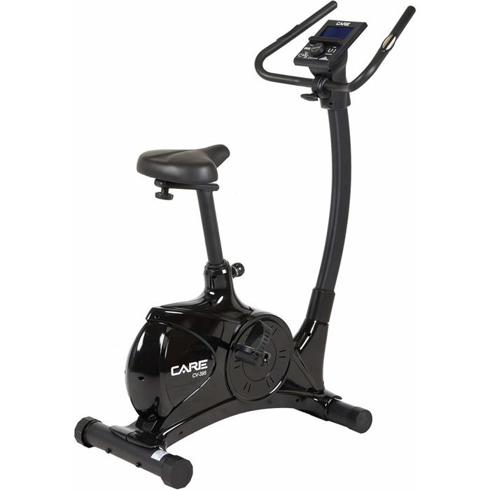 Велотренажер Care Fitness CV-395 для дому, 24 програми, 12 кг маховик, магнітна система, сумісний з Kinomap