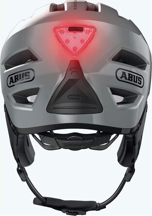Велошолом ABUS Pedelec 2.0 ACE з підсвіткою, візором, дощовиком та захистом вух для жінок і чоловіків