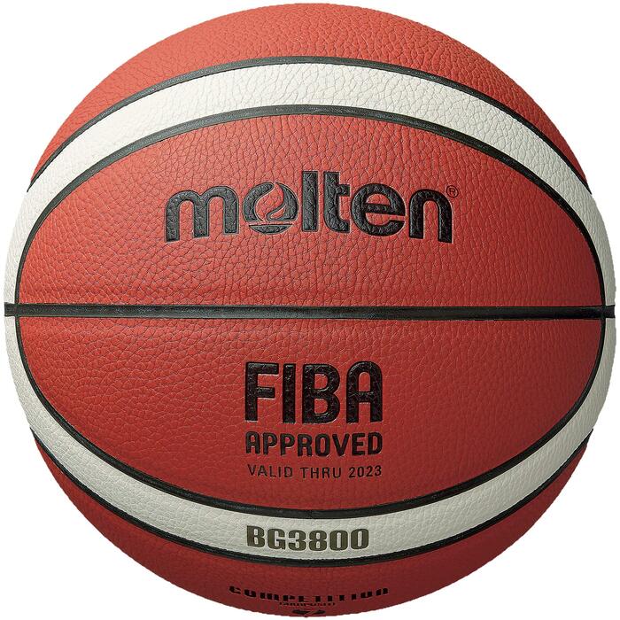Баскетбольний м'яч Molten BG3800 Series, FIBA Approved, Розмір 6, Двоколірний дизайн