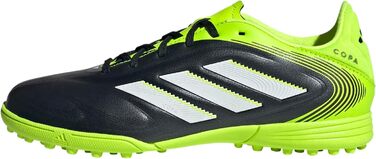 Дитячі футбольні бутси Adidas Copa Pure III League Turf для футболу, розмір 33 EU, чорний, білий, лимонний, унісекс