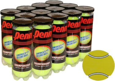 Тенісні м'ячі Penn Championship Extra Duty, 39 шт, набір з магнітом
