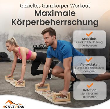 Дошка для віджимань Push Up Board 24-в-1 з ручками для тренування м'язів грудей, трицепсів, плечей та спини вдома для чоловіків і жінок