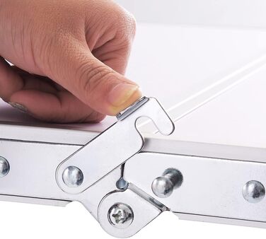 Складаний стіл 60 см, портативний, для кемпінгу та пікніків, садовий, вуличний, з алюмінієвим каркасом та регульованою висотою, 60 x 45 x 25,9 см (Д x Ш x В)