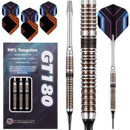 Дарти WIN.MAX Tungsten (90% вольфрам) металеві, 18-28 г, 3 шт - професійні сталеві дротики
