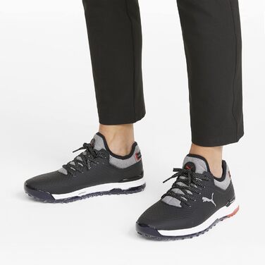 Жіноче golf-взуття PUMA Proadapt Alphacat - 37.5 EU, Puma Black/Puma Silver/Hot Coral