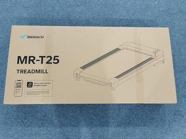 MERACH Walking Pad - біговий килимок для дому з регулюванням нахилу 12%, вантажопідйомність до 180 кг, тихий двигун 3.5PS, стіл для бігу, дистанційне керування, колір чорний