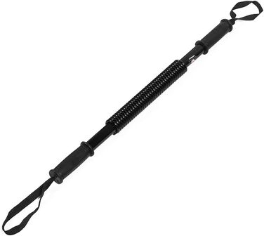 Alomejor Силач-експандер Power Twister Bar 20-60 кг, пружинний тренажер для грудей і рук, тренажер для м'язів рук 40 кг