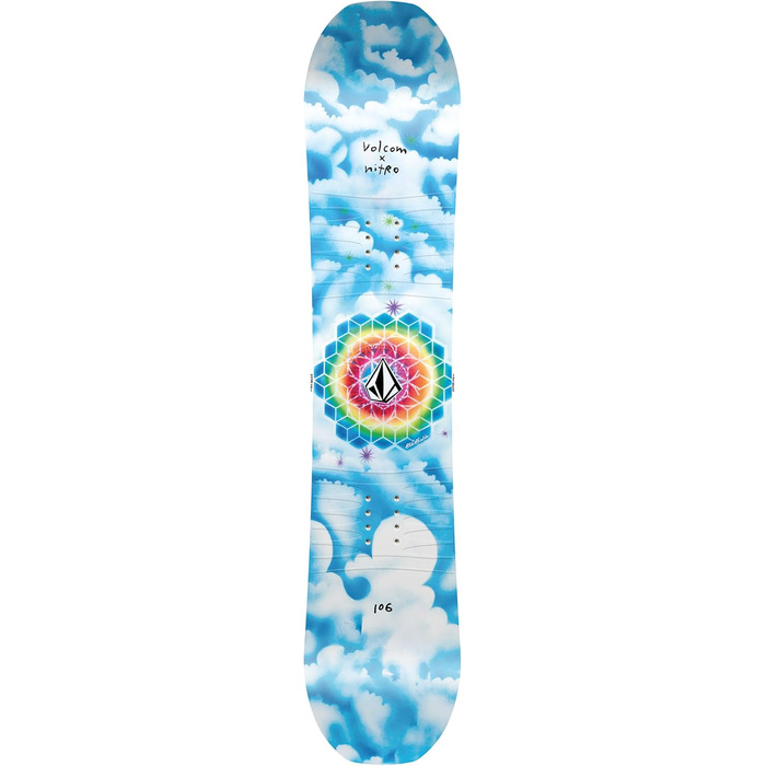 Сноуборд Nitro Ripper Kids X Volcom 106 см для дітей, мультиколор