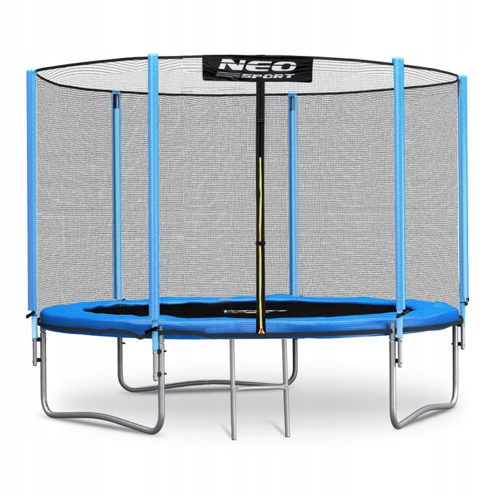 Садовий батут Neo-Sport 6ft/183см із зовнішньою сіткою та драбиною