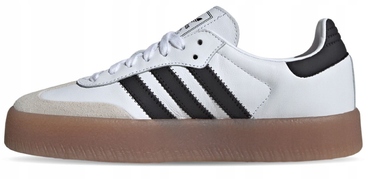 Жіночі кросівки adidas Sambae JI1349 білі, шкіряні, 38 2/3