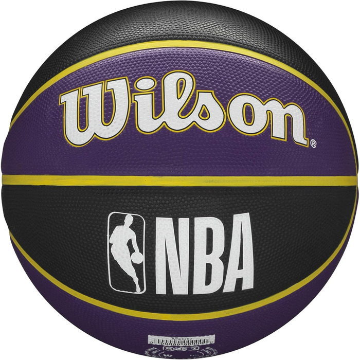 Баскетбольний м'яч Wilson NBA Team Tribute Lila та Золотий