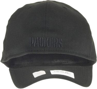 Кепка New Era NFL 39Thirty Packers чорна, L-XL | Бейсболка з логотипом команди