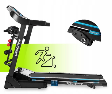 Електрична бігова доріжка Urbogym V650M, до 140 кг