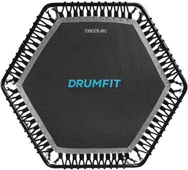 Трамплін Cecotec Drumfit Jump для дорослих, Ø 92-127 см, знімний та складаний. Макс. вага 100 кг